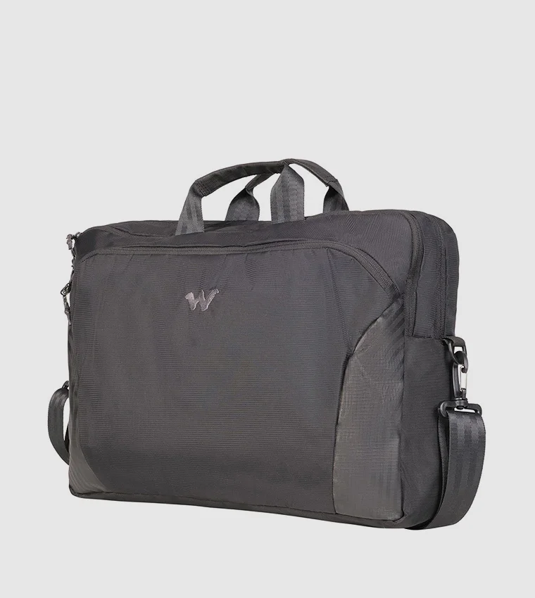 وايلد كرافت Wildcraft Pinnacle Laptop Messengers Portfolio, Black 11L